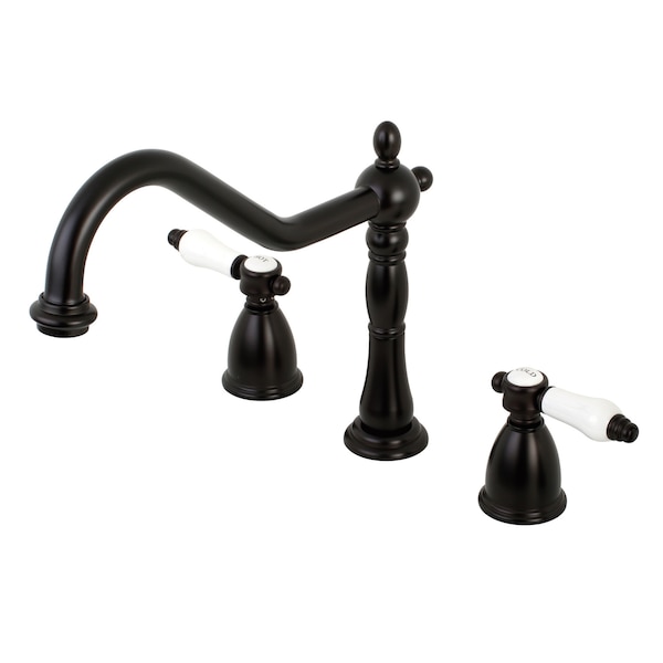 Widespread Kitchen Faucet, Oil Rubbed Bronze